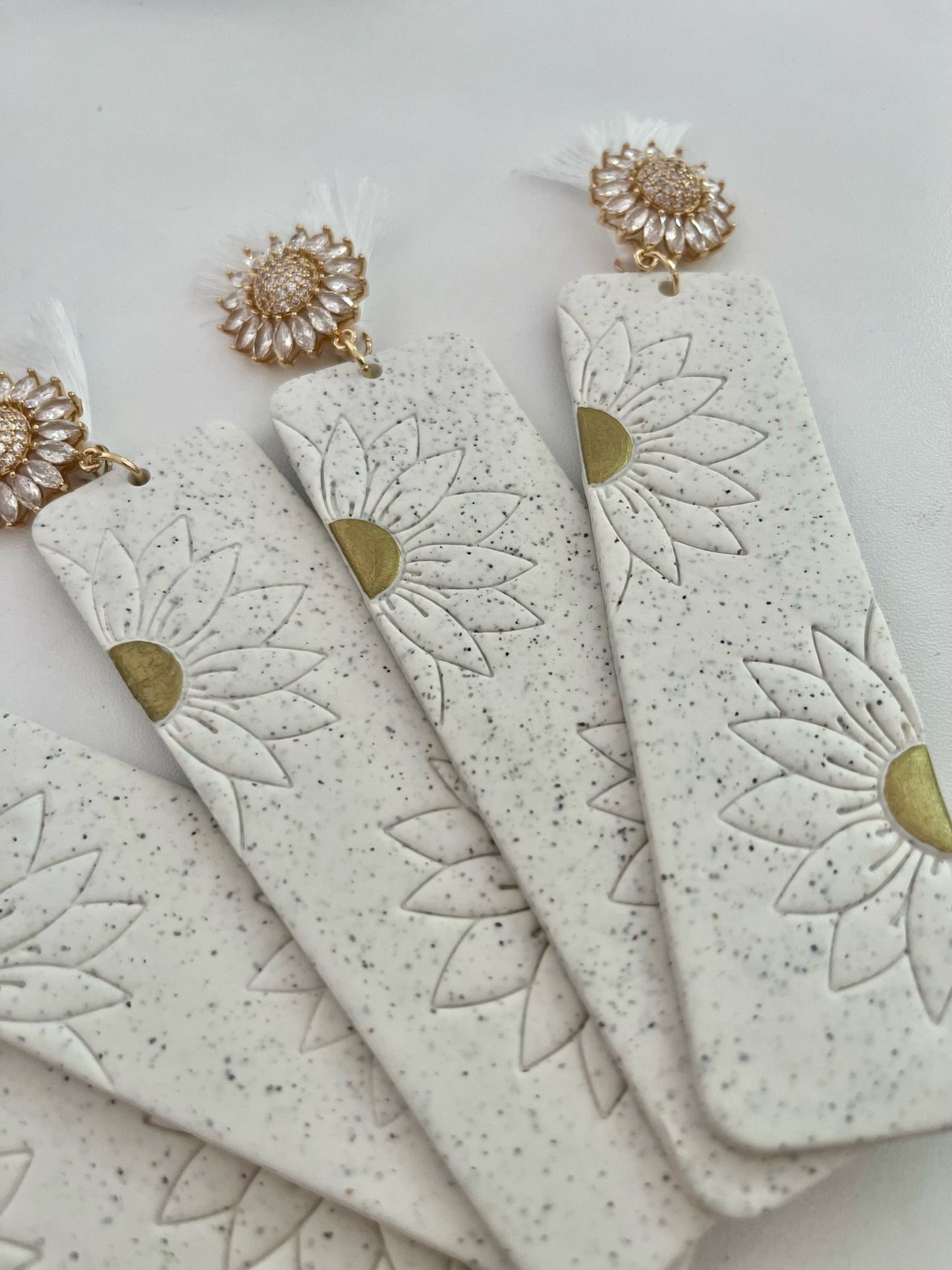 Sunflower Imprinted Bookmark
