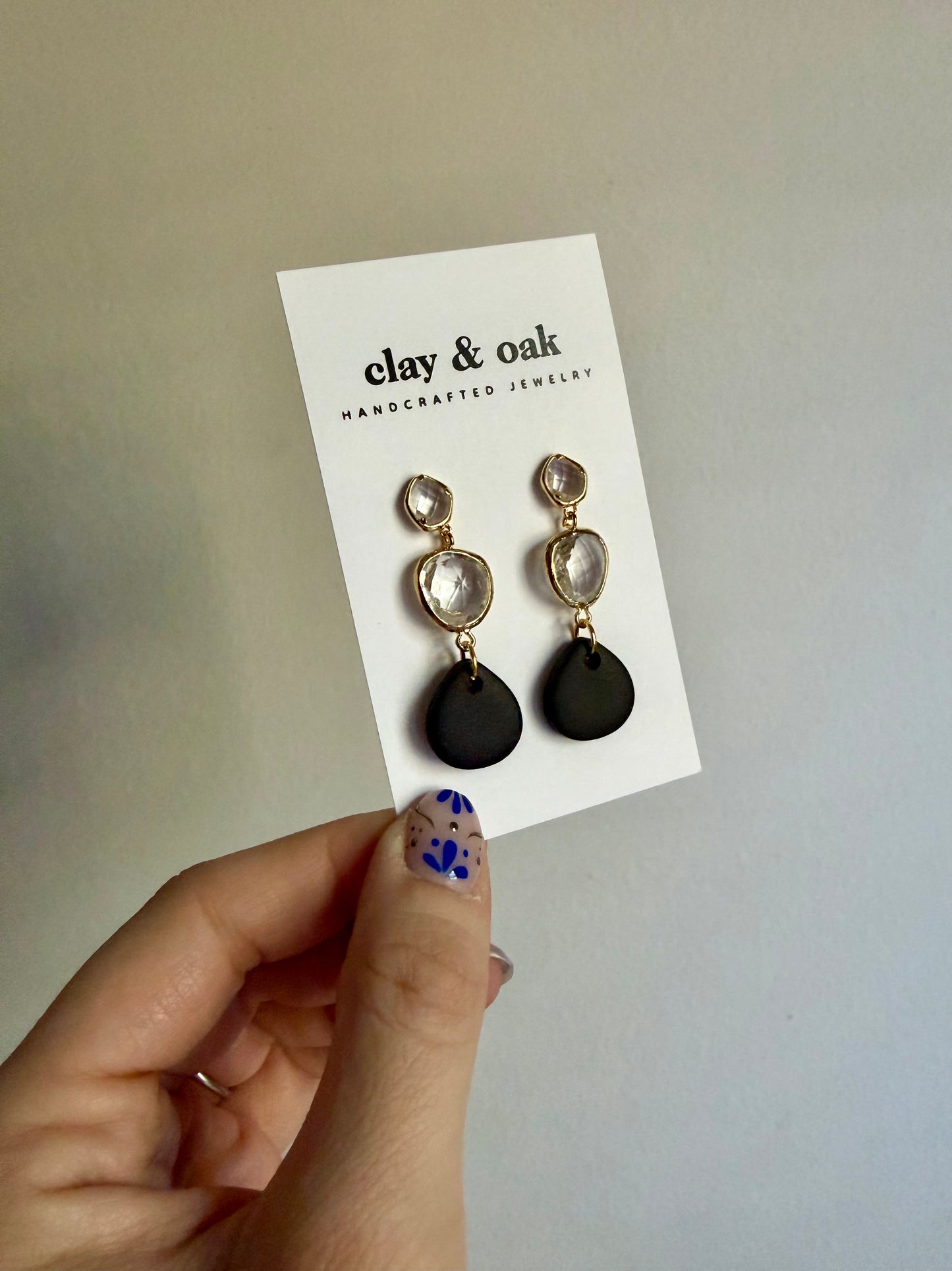 Clear Stone Dangle