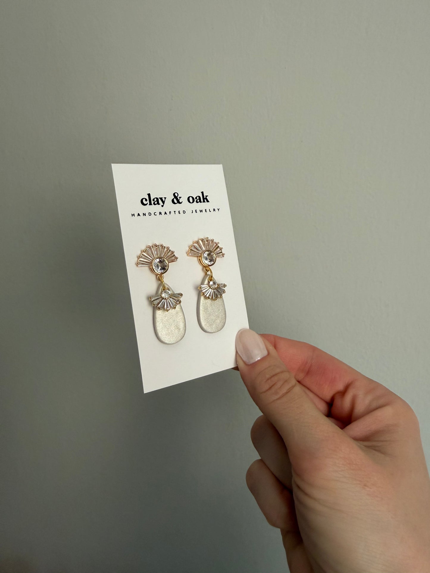 Golden Spark Dangles
