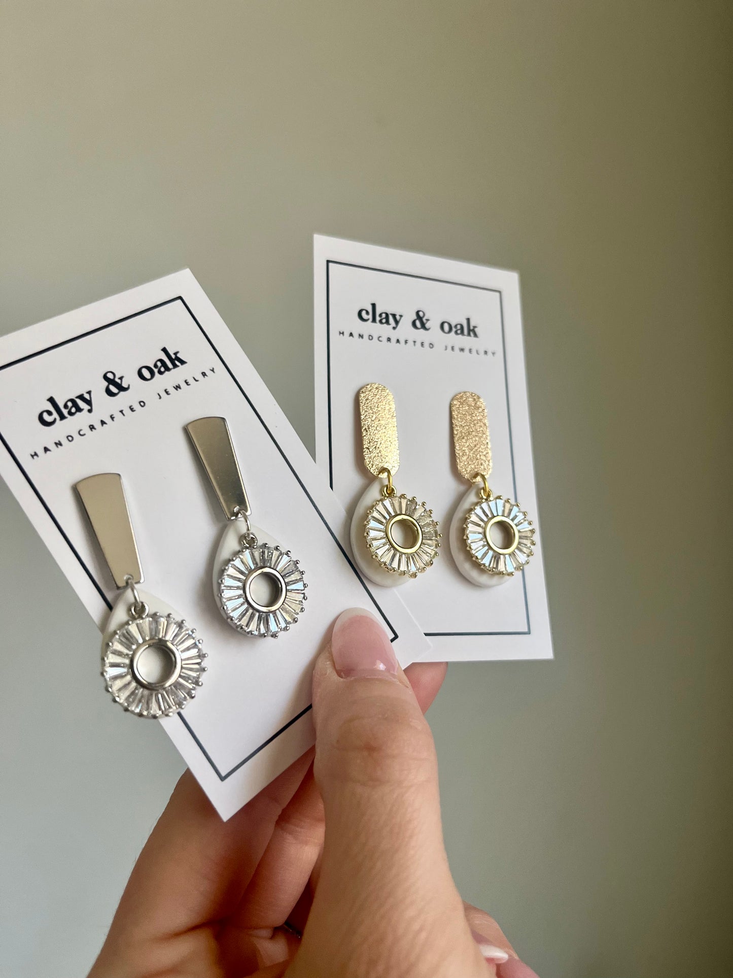 Circular Gem Dangle