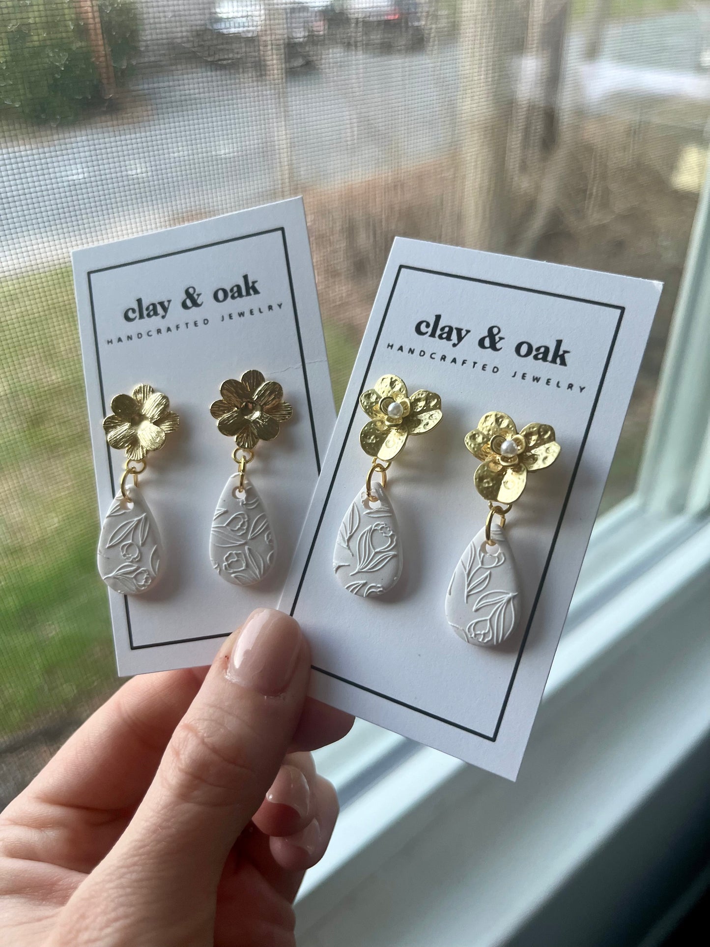 Embossed Tulips