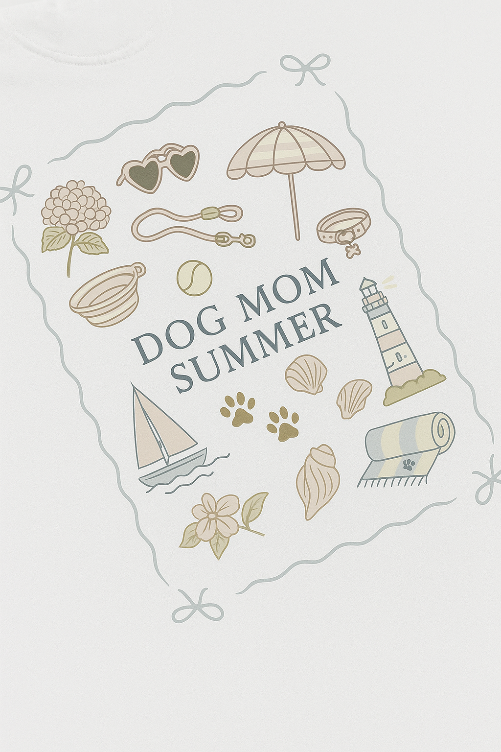 PRE-ORDER: Dog Mom Summer Crewneck