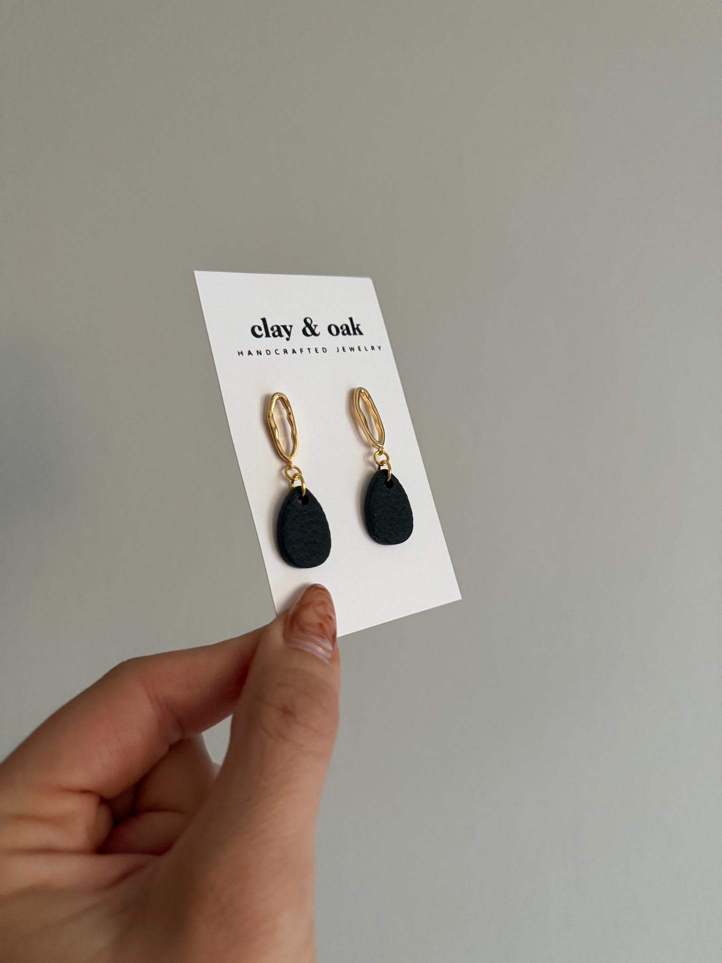 Textured Elongated Dangle