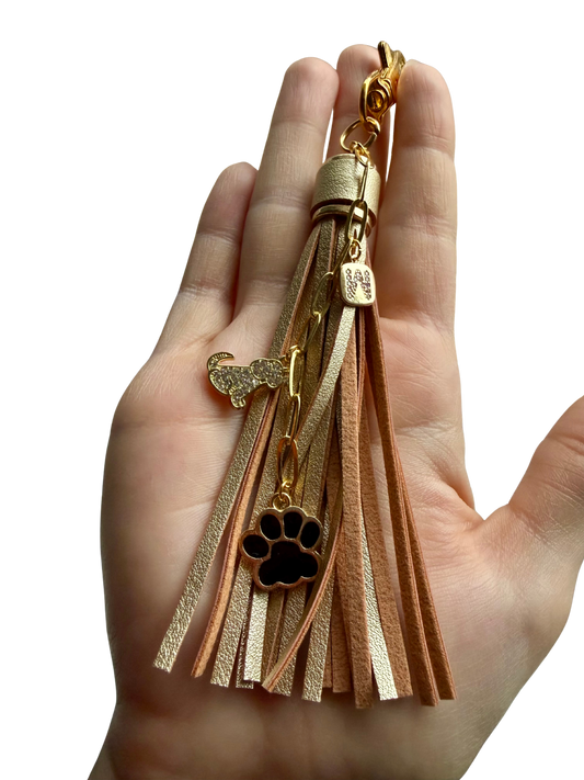 The Signature Dog Mom Keychain