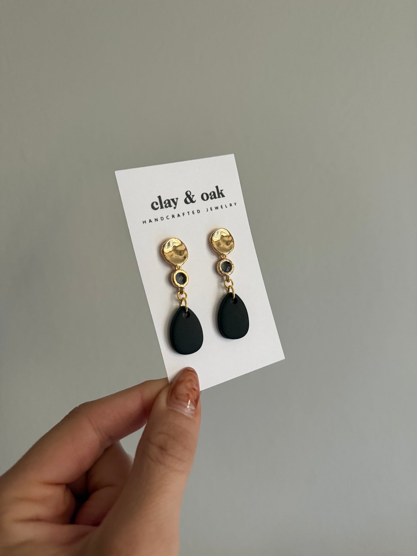 Hammered Metal Dangles