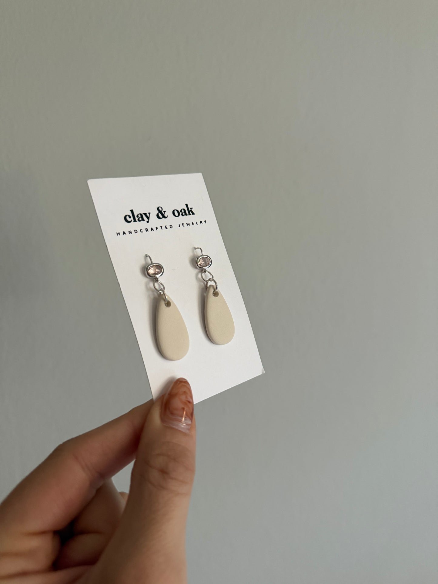 Nude & Peach Dangle